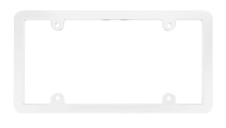 Non Imprinted Plastic License Plate Frames | 2 - Style 1-Blank