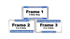 Zinc Die Cast License Plate Frame | Frame Styles