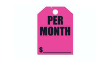 Mirror Hang Tags | Per Month